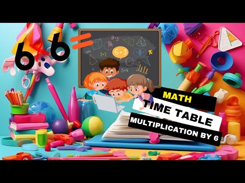 Learning the Times Tables video
