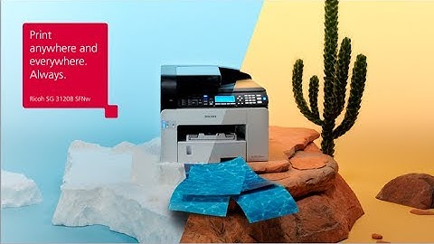 Ricoh GelJet Multifunction Printer | SG 3120B SFNw