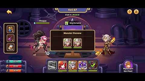 How far Ithaqua Can goes in Aspen Dungeon? -Idle Heroes