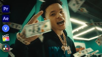 add an INSANE 3D MONEY VORTEX to your MUSIC VIDEOS (for all editing software)