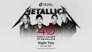 Metallica - Live at Chase Center * 40 Years of Metallica * San Francisco, CA, USA (Dec 17, 2021)