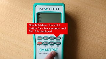 Kewtech SMARTPAT - Change WiFi Channel