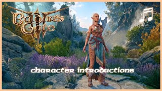 BALDURS GATE 3 Wyll Character Introduction Music | Unreleased Soundtrack