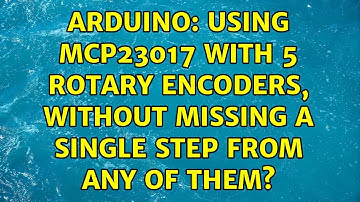 Arduino: Using MCP23017 with 5 rotary encoders, WITHOUT missing a single step from any of them?
