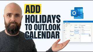 Add Holidays To Outlook Calendar [Made Easy]