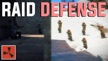 MY FASTEST ONLINE RAID DEFENSE IN RUST