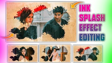 How To Make Ink Splash Effect Video Editing in kinemastar|Kinemastar Splash effect editing tutorial