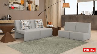 Atlanta-270 | Modular Double Seater Sofa | Smart Fit Sofa Set | HATIL India | Sofa