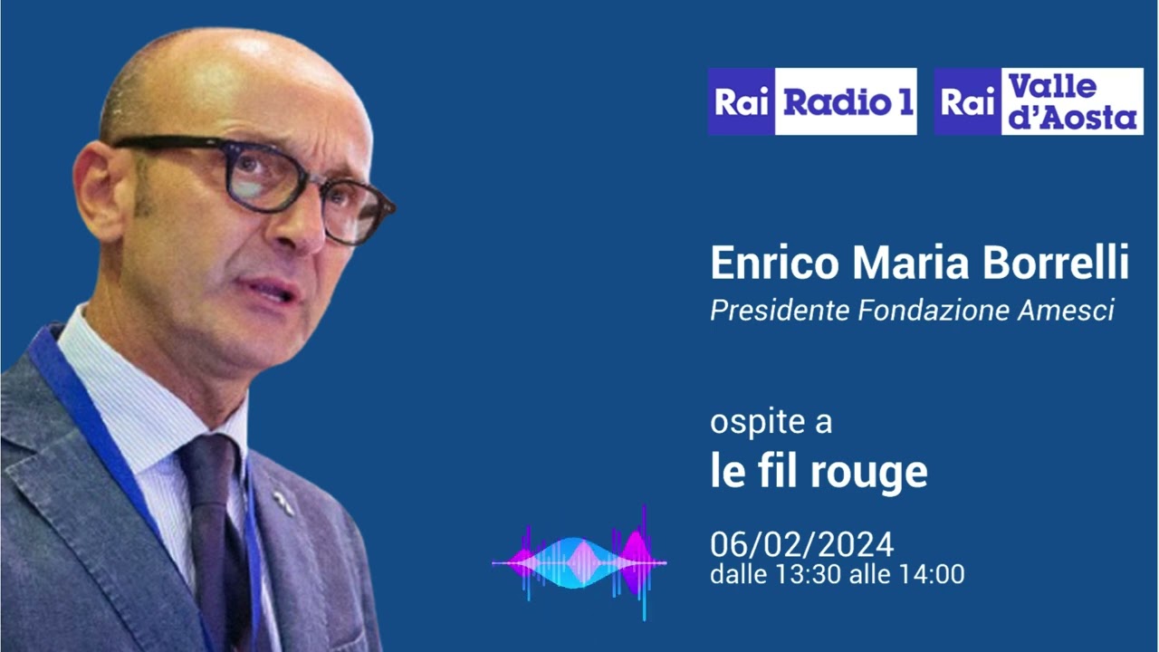 Servizio Civile: intervista del Presidente della Fondazione Amesci a RadioRai 1