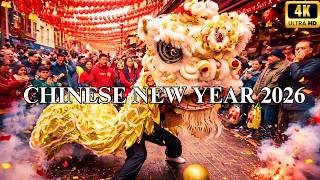 London’s Chinatown Goes WILD! 🇬🇧 Chinese New Year 2026 Lion Dance Spectacle (Full 60FPS Tour)