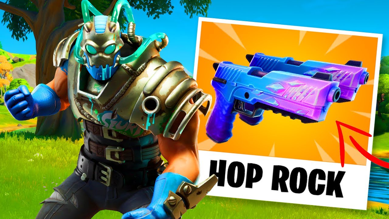 Fortnite - How To Get EXOTIC "HOP ROCK DUALIES" Weapon! (TUTORIAL)