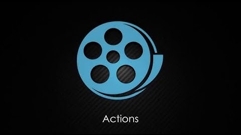 Actions in MadCap Mimic