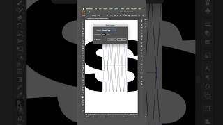 How to Create Elastic Text in Illustrator! #shorts