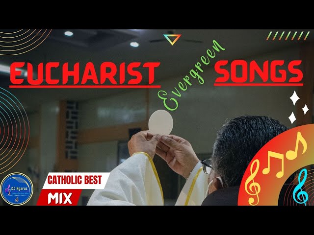 BEST CATHOLIC EUCHARIST SONGS  ALL TIME | NYIMBO ZA KUPOKEA | 2023 CATHOLIC SONGS MIX | @Dj-ngaruz class=