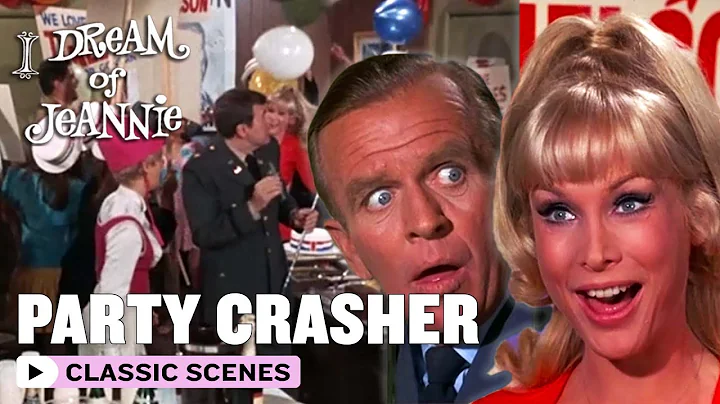 Dr. Bellows Crashes The Party | I Dream Of Jeannie