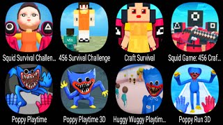 Squid Survival Challenge, 456 Survival Challenge, Squid Game 456 Craft Survival, Poppy Playtime ... screenshot 3