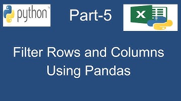 Filter Rows and Columns Using Pandas || Python Tutorial || Nitya Cloudtech|| IN PYTHON