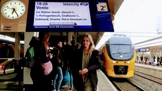 Intercity Train Amsterdam Zuid  Venlo  Double Decker Emu  Friday 8 April 2022  626 Pm