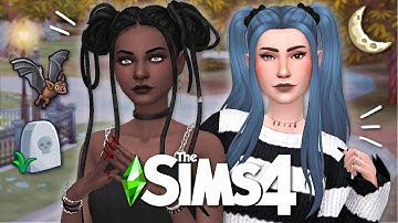 TEEN VAMPIRES 🦇 | Sims 4 Create A Sim + FULL CC LIST