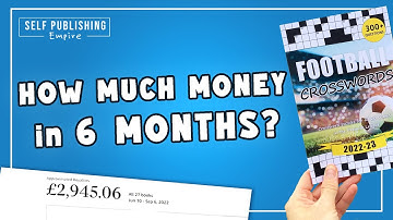 6 Months Of Low Content Publishing - How Much Money Can You Make On Amazon KDP?