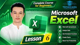 6-Format as Table & Cell Formatting in Microsoft Excel | Excel Tutorial for Beginners