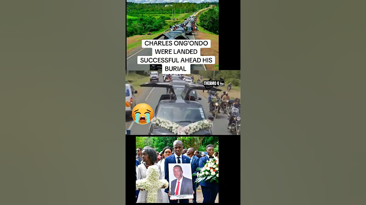 FINALLY!! THE BODY OF CHARLES ONG'ONDO LANDED SAFELY AHEAD HIS BURIAL TOMORROW #duet #reels #rip 😭😭