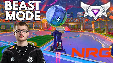 BEASTMODE is MECHANICALLY UNSTOPPABLE in Rocket League.. (SSL 2v2)