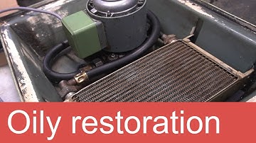 hydraulic cooler restoration - Weiler Primus LinuxCNC retrofit pt.3