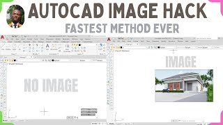 Fastest Way to Insert Image in AutoCAD Without Missing Links