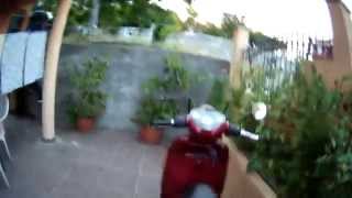 Rollei actioncam|Aprilia scarabeo 150 review and sound test