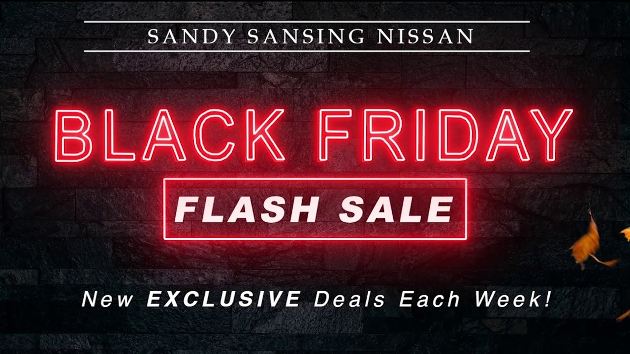 Nissan Black Friday - FLASH SALE