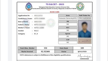 TS edcet 2023 counselling process