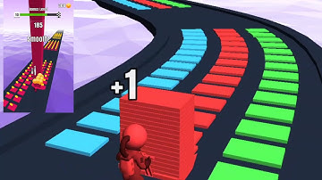 Stack Colors New Walkthrough Gameplay All Levels ( 1 - 10 )