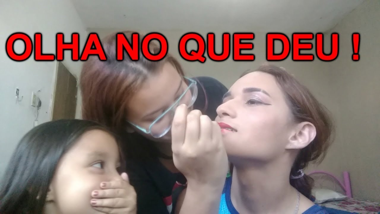 MINHA PRIMA ME VESTIU DE PRINCESA !!