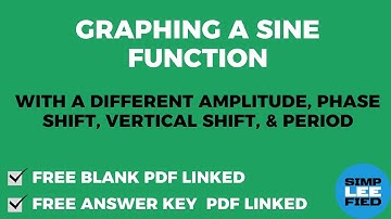 How to Graph a Sine Function (with lots of transformations)