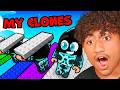 WE CREATED CLONES TO BUILD INFINITE STAIRS IN ROBLOX!