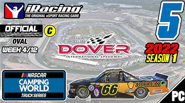iRacing | NASCAR IRACING CLASS C FIXED | 2022 S1 W4 | #5 | Dover (1/4/22) 5th