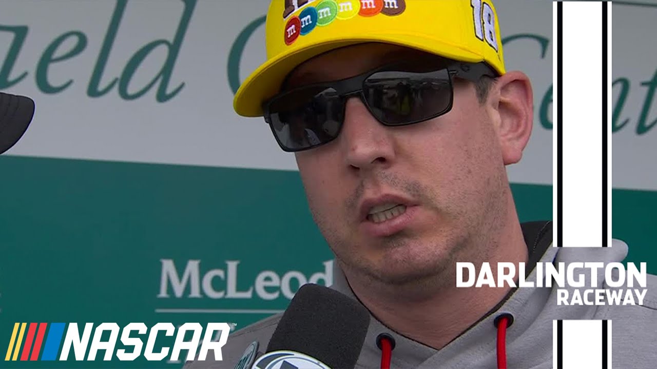 Kyle Busch on why he left car on pit road: 'Couldn't make the corner'