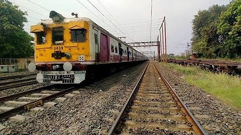 37836 Down Bardhaman Howrah Main Line Local | Indian Railway