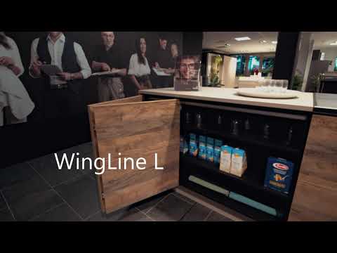 AvanTech YOU et WingLine L au showroom de Hettich France