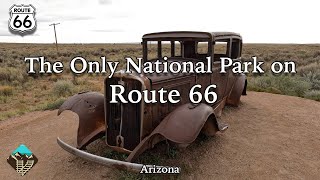 Exploring Route 66 in Petrified Forest National Park