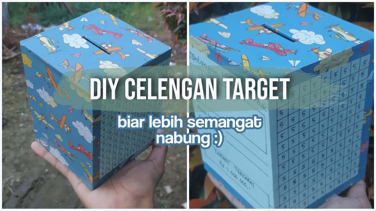 Membuat Celengan Target agar Lebih Rajin Menabung