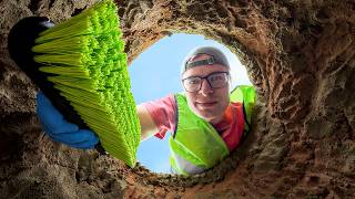 I Cleaned an EXTREMELY Dirty Pipe. ASMR