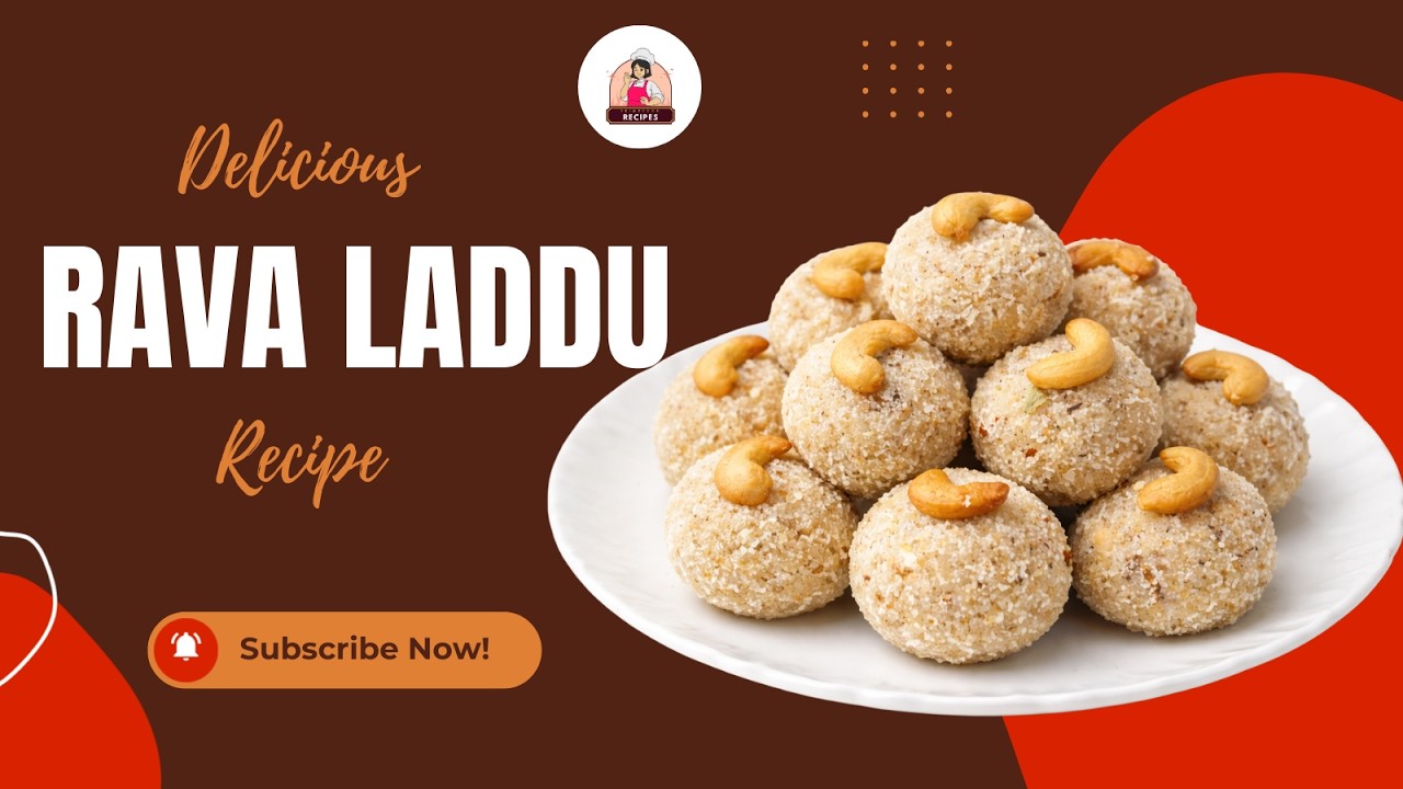 Perfect Rava Laddu 😍 | Festival Sweet Recipe Telugu
