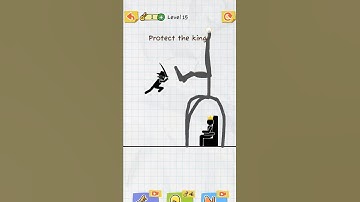 Draw 2 save || Level 15 - #shorts #draw2save #drawing #gameplay #androidgames #iosgames