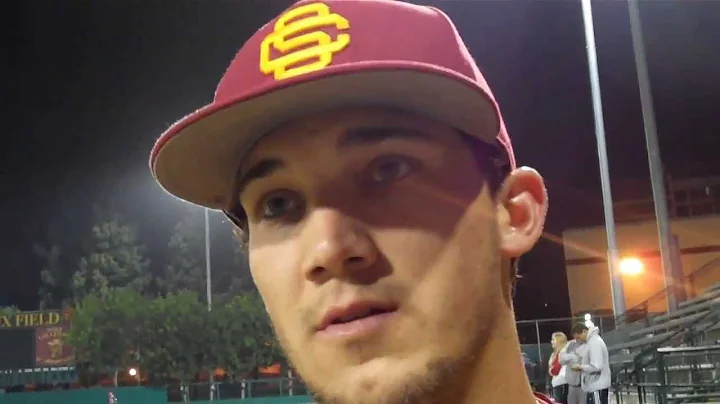 Sean Silva after his first win at USC.