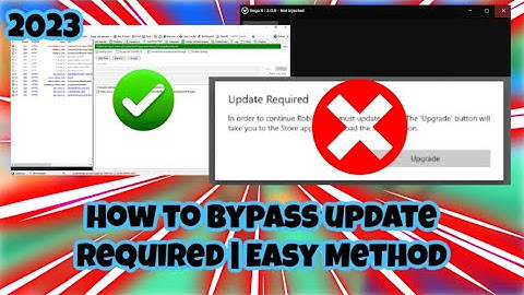 [EASY] How To Bypass The "UPDATE REQUIRED" Message | Roblox Anti-Cheat | *TUTORIAL*