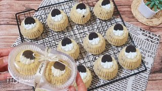 Kue souvenir banjir orderan❗️ide jualan bolu kukus oreo mini viral dengan Modal Kecil
