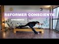 PILATES REFORMER- secuencia de ESTIRAMIENTOS