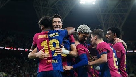 🔥 برشلونة يضرب ريال مدريد بثلاثية في نهائي كأس الملك 2025 | كلاسيكو ناري لا يُنسى! ⚽🔥